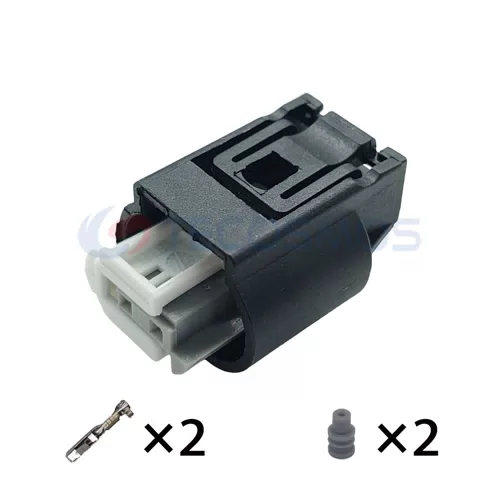 Waterproof Wire Harness Water Temperature Sensor Plug for Car 2-Pin Female 1-965162-1 - image 2
